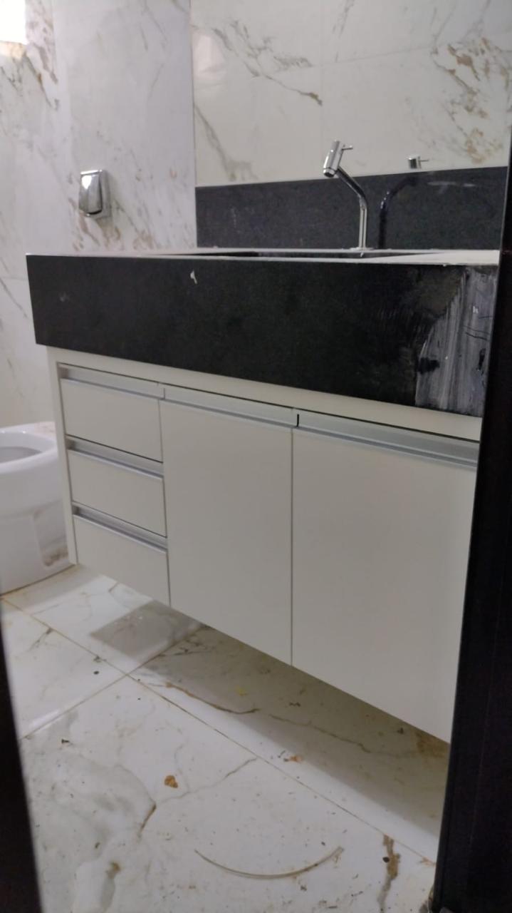 Gabinete moderno para banheiro